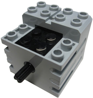 Electric, Motor 9V Mini-Motor (Lighter Weight), Part #43362 Part LEGO® Light Bluish Gray  