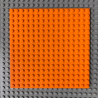 16x16 LEGO® Plate, Part# 91405 Part LEGO® Orange  