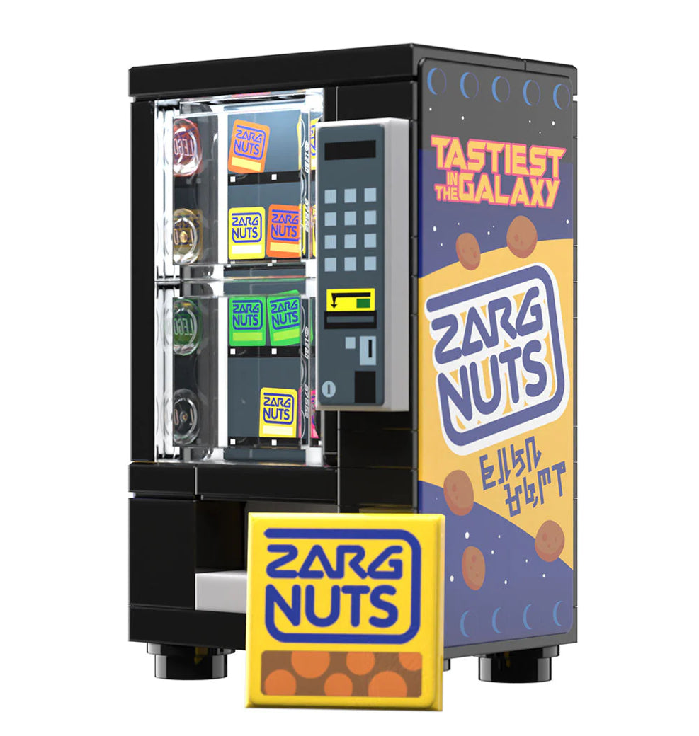 Zarg Nuts Vending Machine Atlanta Brick Co