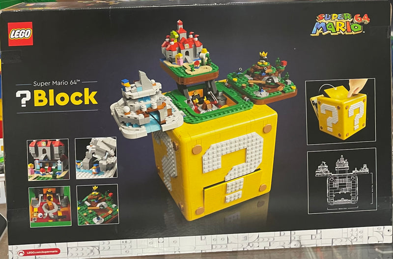 Super Mario 64 Question Mark Block, 71395 – Atlanta Brick Co