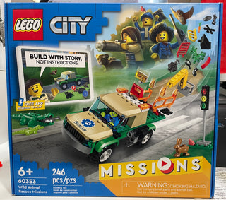 Wild Animal Rescue Missions, 60353 Building Kit LEGO®   
