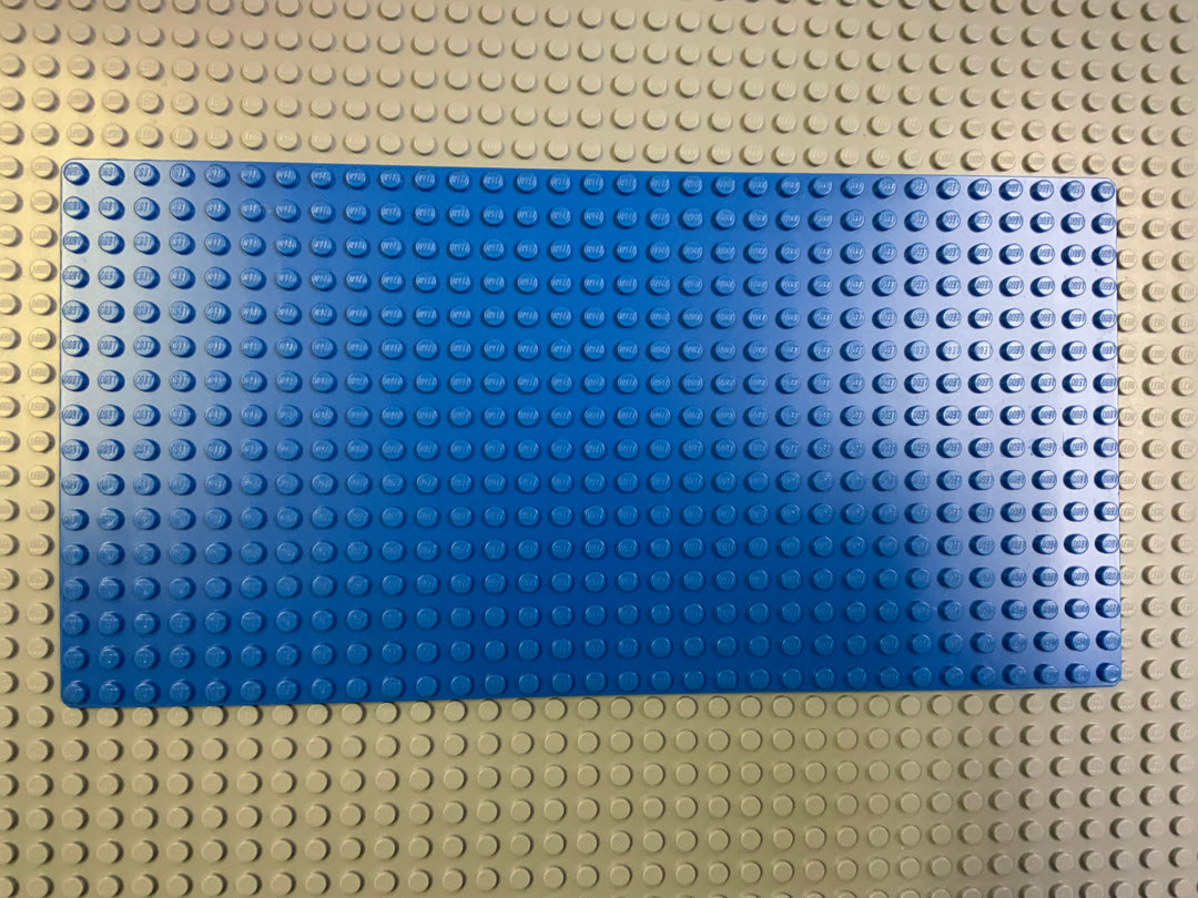 LEGO BASEPLATE ~ 16 x 32 stud (5 x 10) 16x32 Base Plate Blue Green Gray  *NEW*