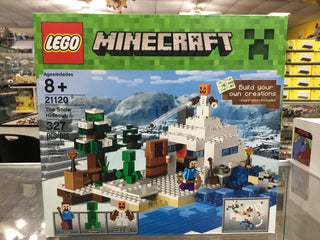 The Snow Hideout, 21120 - LEGO® Minecraft Set Building Kit LEGO®