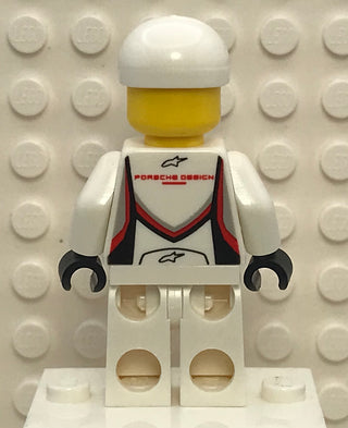 Porsche 911 RSR Driver - White Cap, sc059 Minifigure LEGO®   