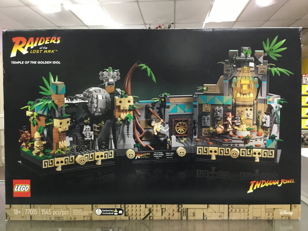 LEGO Indiana Jones Temple of the Golden Idol 77015 Building Kit (1,545  Pieces)