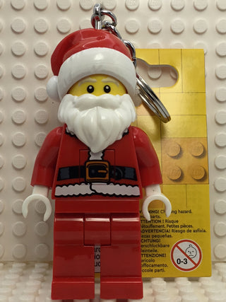 Santa Claus Keychain LED Light Keychain Lego®   