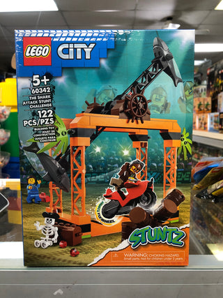 The Shark Attack Stunt Challenge, 60342 Building Kit LEGO®   