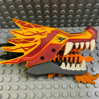 LEGO® Ninjago® Dragon Head Part LEGO® Fire Dragon (Flame)  