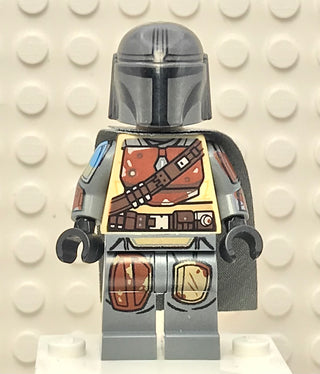 Din Djarin - Brown Durasteel Armor, sw1242 (with Arm Printing, Detailed Helmet) Minifigure LEGO®   