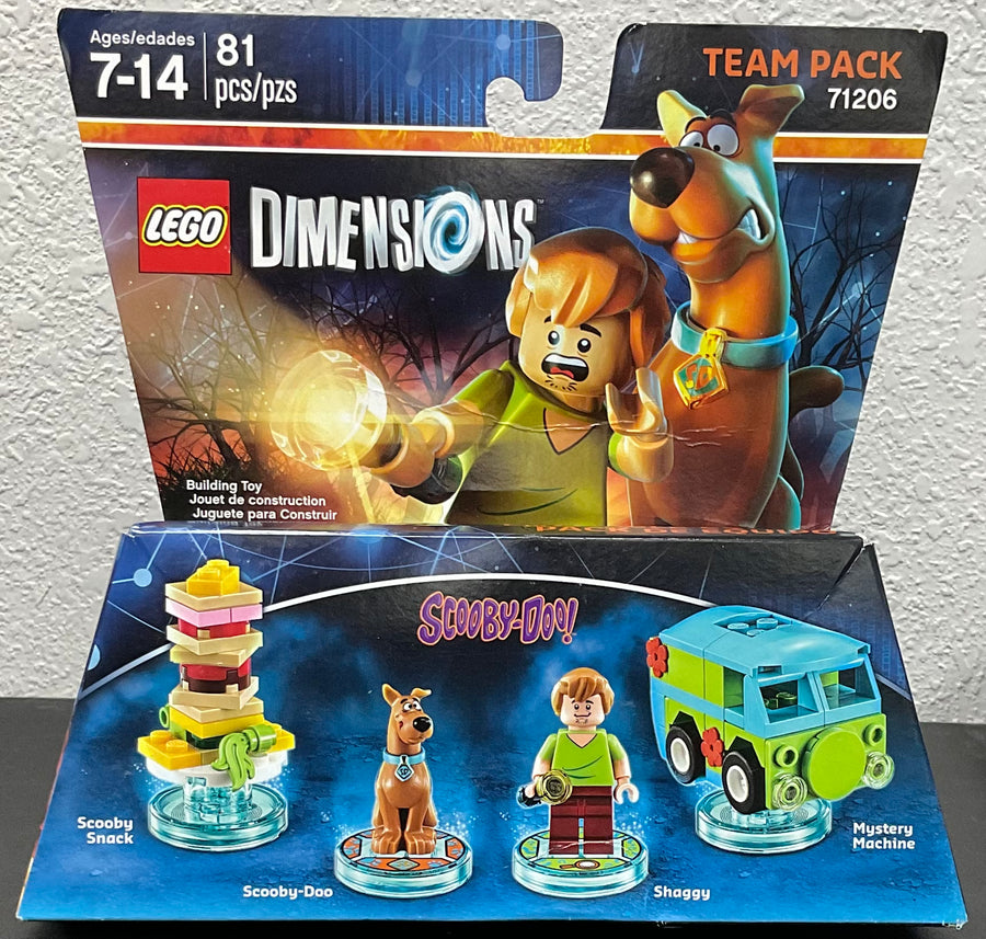 Dimensions Team Pack - Scooby Doo, 71206 Building Kit LEGO®   