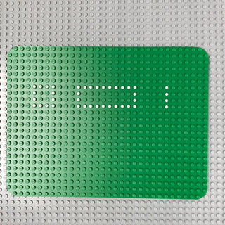 24 x 32 Baseplate with Set 354/560 Dot Pattern Green 10p02 Part LEGO®   