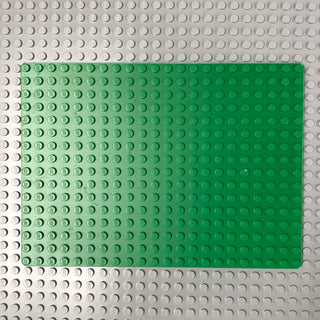 16x22 Baseplate (210) Part LEGO® Green  