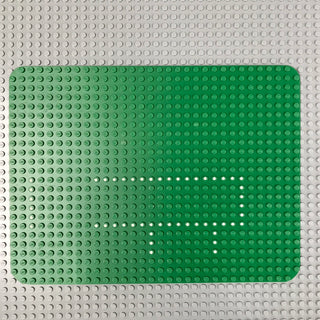 24 x 32 Baseplate with Set 363/555 Dot Pattern Green 10p01 Part LEGO®   