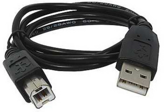 Electric, USB Cable (6 Feet) - NXT, Part# x1627 Part LEGO®   