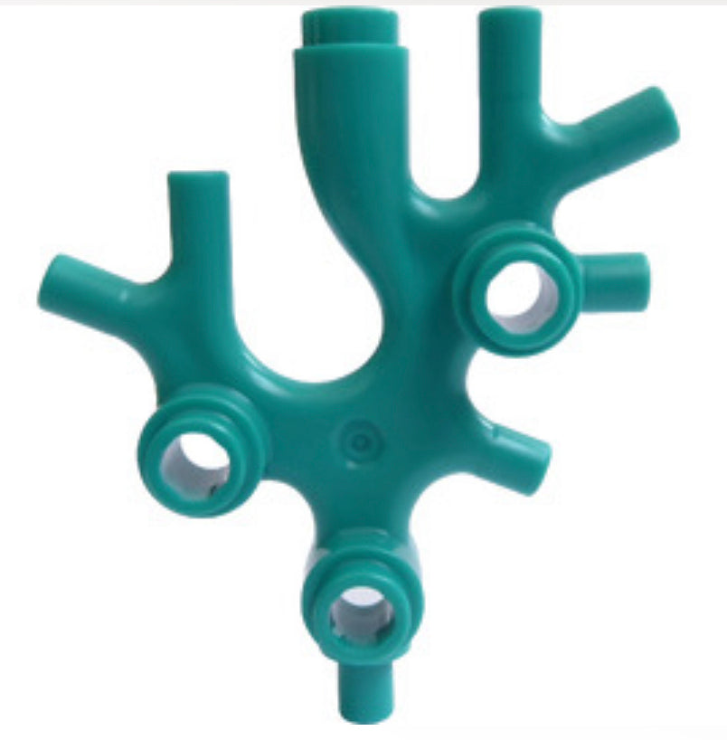 Plant Thallus Seaweed Coral, Part# 49577 Part LEGO® Dark Turquoise  