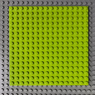 16x16 LEGO® Plate, Part# 91405 Part LEGO® Lime  