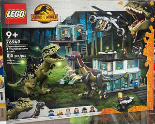 Giganotosaurus & Therizinosaurus Attack, 76949-1 Building Kit LEGO®   