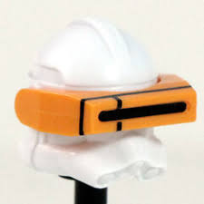 RP2 Orange Macrobinoculars- CAC Custom Headgear Accessory Clone Army Customs Black  