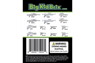 Rebel Blaster Metallic Pack Custom, Accessory BigKidBrix
