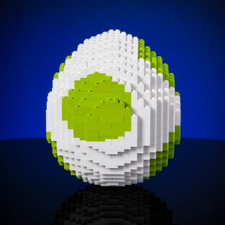 Life-Sized Italian Dinosaur Egg Artifact/Item Bricker Builds