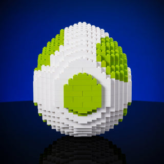 Life-Sized Italian Dinosaur Egg Artifact/Item Bricker Builds