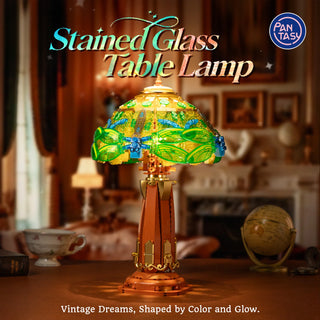Stained Glass Table Lamp, 85042 Building Kit Pantasy®