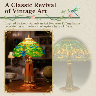 Stained Glass Table Lamp, 85042 Building Kit Pantasy®