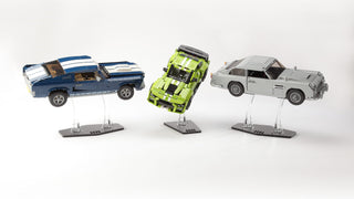Large 15 Degree Display Stand for LEGO® Sets display case Tricked Out Bricks