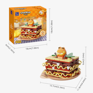 Garfield Lasagna, 86807 Building Kit Pantasy®
