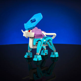 Legendary Beasts Mini Build Bricker Builds Aqua Leopard Bricks & Instructions