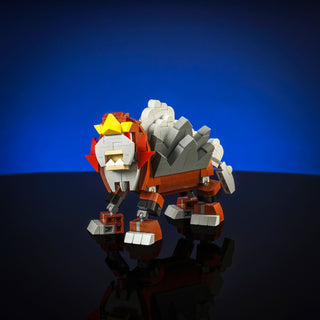 Legendary Beasts Mini Build Bricker Builds Flame Hound Bricks & Instructions