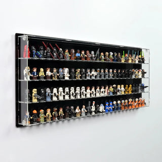 100 LEGO Minifigures Wall Display Case