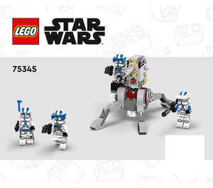 75345-501st Clone Troopers Battle Pack - INSTRUCTIONS ONLY Instructions LEGO®