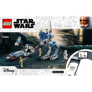 75280-501st Legion Clone Troopers - INSTRUCTIONS ONLY Instructions LEGO®