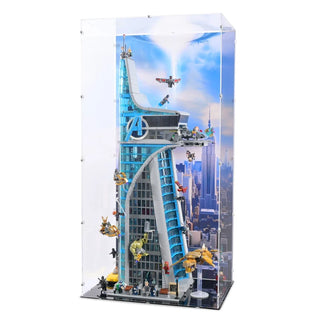 Avengers Tower Display Case for LEGO 76269