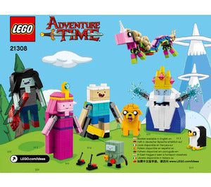 21308-Adventure Time - INSTRUCTIONS ONLY