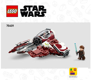 75401-Ahsoka's Jedi Interceptor - INSTRUCTIONS ONLY Instructions LEGO®