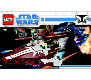7751-Ahsoka's Starfighter and Vulture Droid - INSTRUCTIONS ONLY Instructions LEGO®