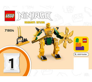 71804-Arin's Battle Mech - INSTRUCTIONS ONLY