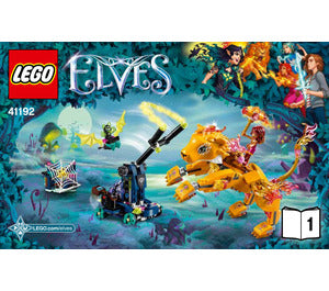 41192-Azari & the Fire Lion Capture - INSTRUCTIONS ONLY