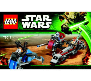75012-BARC Speeder with Sidecar - INSTRUCTIONS ONLY Instructions LEGO®