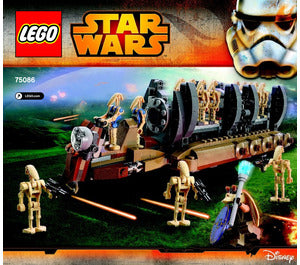 75086-Battle Droid Troop Carrier - INSTRUCTIONS ONLY Instructions LEGO®