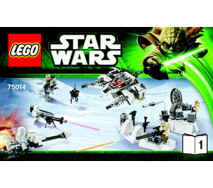 75014-Battle Of Hoth - INSTRUCTIONS ONLY Instructions LEGO®