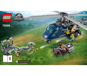 75928-Blue's Helicopter Pursuit - INSTRUCTIONS ONLY Instructions LEGO®