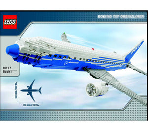 Boeing 787 Dreamliner, 10177 - Instruction Book(s) ONLY Instructions LEGO®