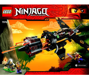 70747-Boulder Blaster - INSTRUCTIONS ONLY Instructions LEGO®