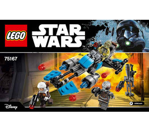 75167-Bounty Hunter Speeder Bike Battle Pack - INSTRUCTIONS ONLY Instructions LEGO®