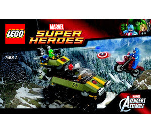 76017-Captain America vs Hydra - INSTRUCTIONS ONLY Instructions LEGO®