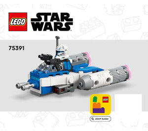 75391-Captain Rex Y - Wing Microfighter - INSTRUCTIONS ONLY Instructions LEGO®