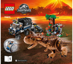 75929-Carnotaurus Gyrosphere Escape - INSTRUCTIONS ONLY Instructions LEGO®